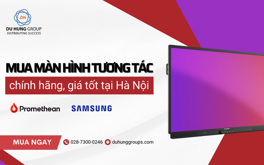 Mua màn hình tương tác chính hãng, giá tốt tại Hà Nội
