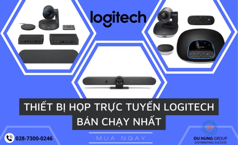 Top những Bộ thiết bị họp trực tuyến Logitech bán chạy nhất