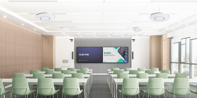 Bộ họp hội nghị trực tuyến kết hợp thiết bị Yealink và Shure