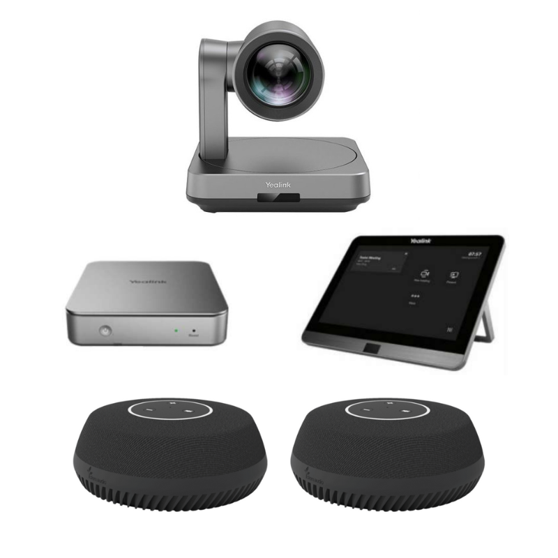 Bộ họp hội nghị trực tuyến kết hợp thiết bị Yealink và Shure