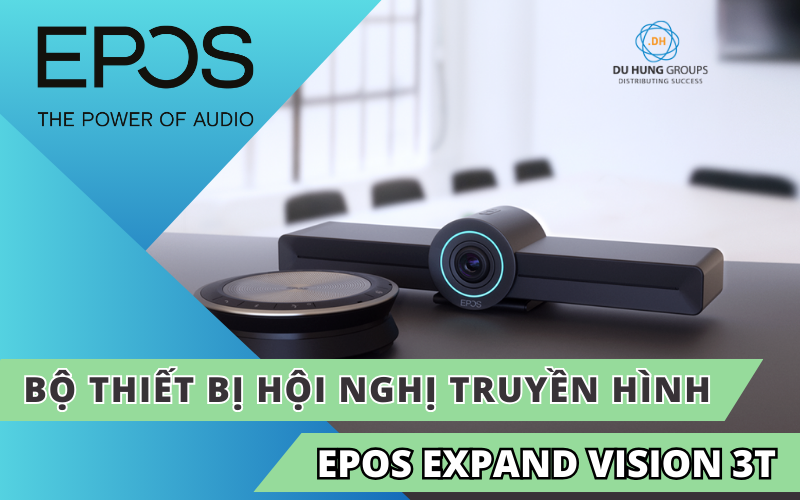 Bộ thiết bị hội nghị truyền hình EPOS EXPAND Vision 3T