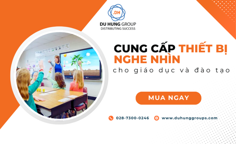 Cung cấp thiết bị nghe nhìn cho giáo dục và đào tạo