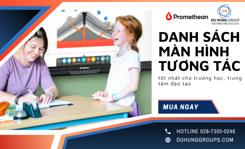 Danh sách màn hình tương tác tốt nhất cho trường học