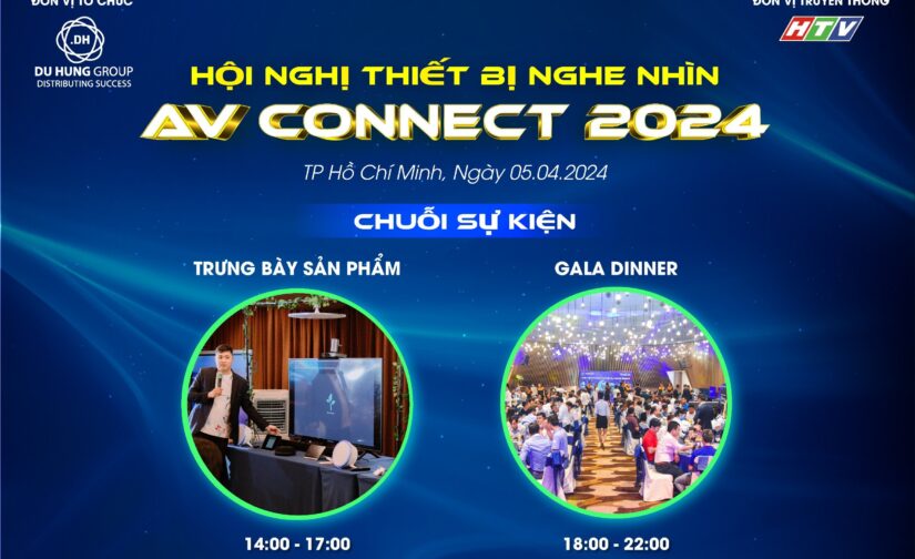 HỘI NGHỊ THIẾT BỊ NGHE NHÌN – AV CONNECT 2024