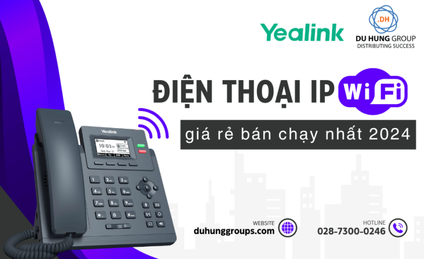 Mẫu điện thoại IP Wifi giá rẻ bán chạy nhất 2024