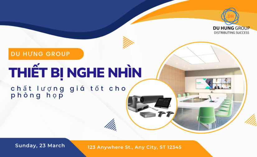 Thiết bị nghe nhìn chất lượng giá tốt cho phòng họp