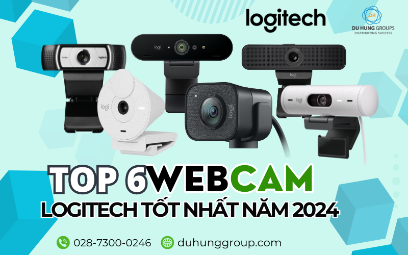 Top 6 Webcam Logitech tốt nhất năm 2024