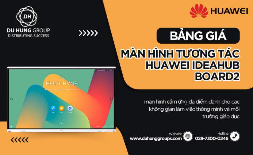 Bảng giá màn hình tương tác HUAWEI IdeaHub Board2