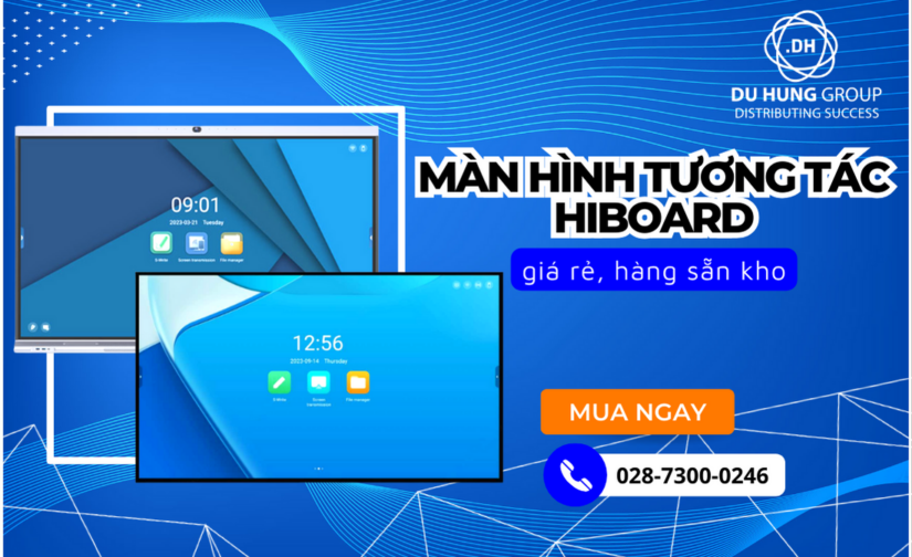 Màn hình tương tác HiBoard giá rẻ, hàng sẵn kho