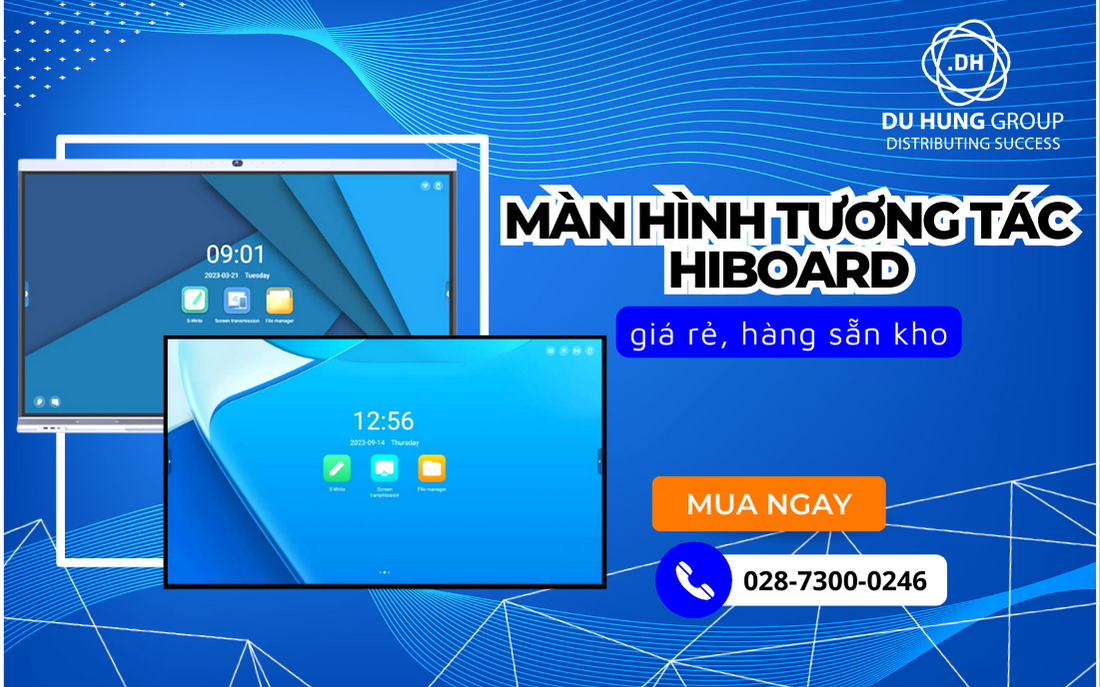 Màn hình tương tác HiBoard giá rẻ, hàng sẵn kho