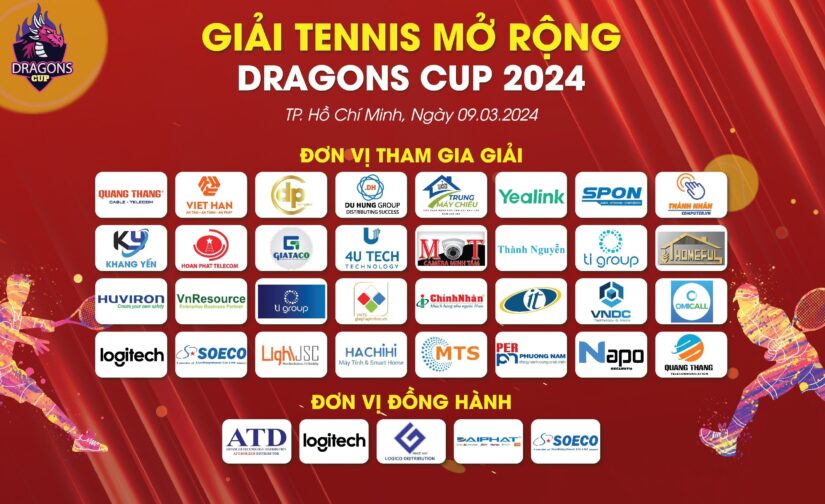Thương hiệu LOGITECH hân hạnh đồng hành cùng giải TENNIS DARAGONS CÚP 2024