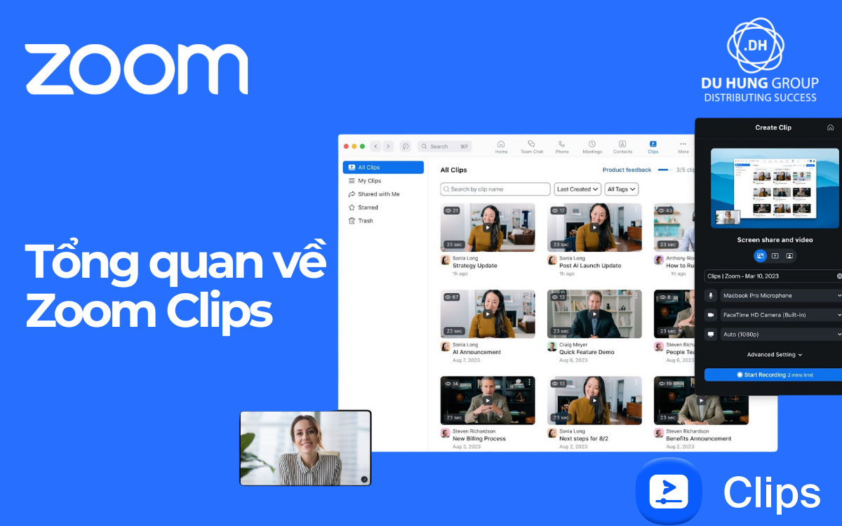 Tổng quan về Zoom Clips