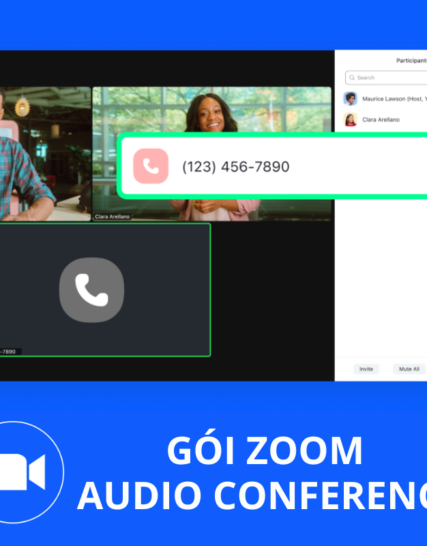 Gói Zoom Audio Conference ( hội họp âm thanh)