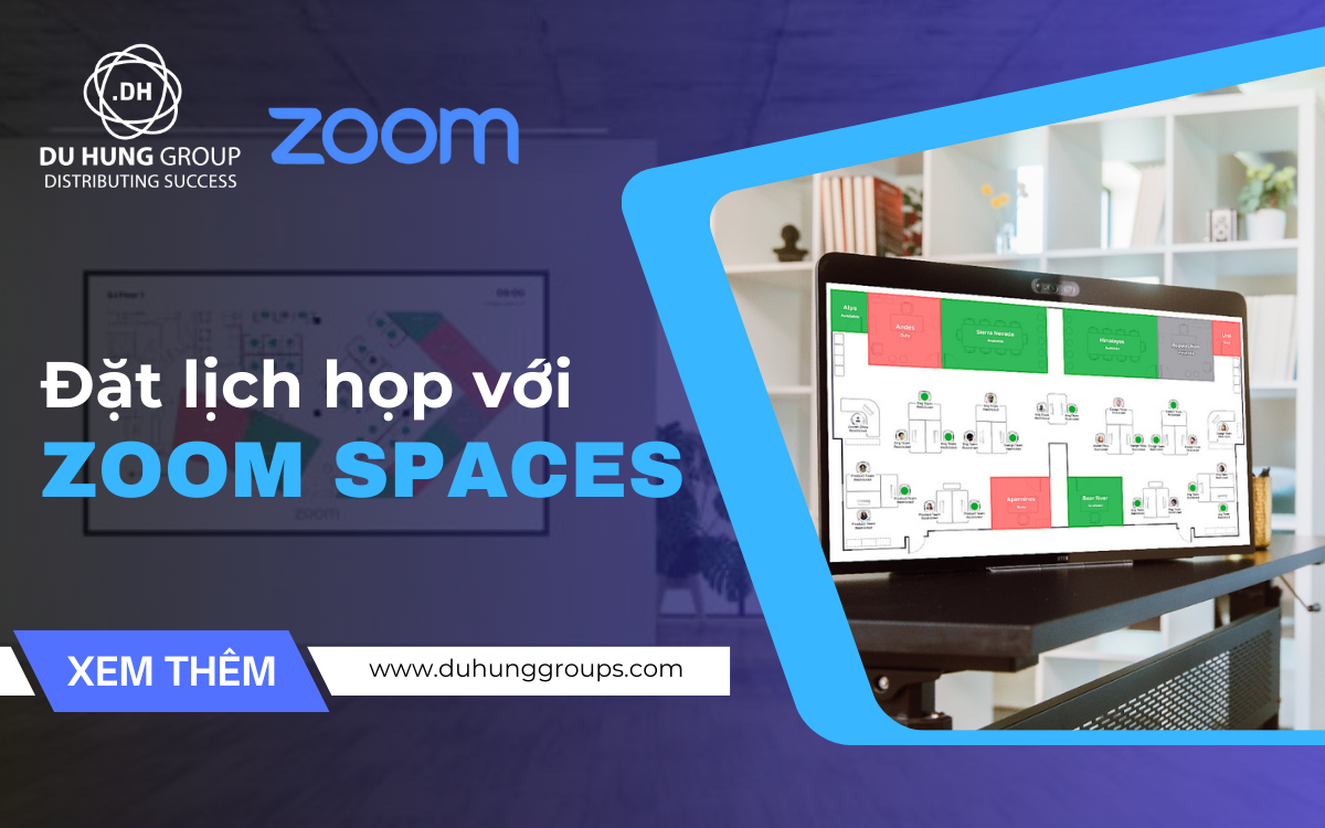 Đặt lịch họp với Zoom Spaces