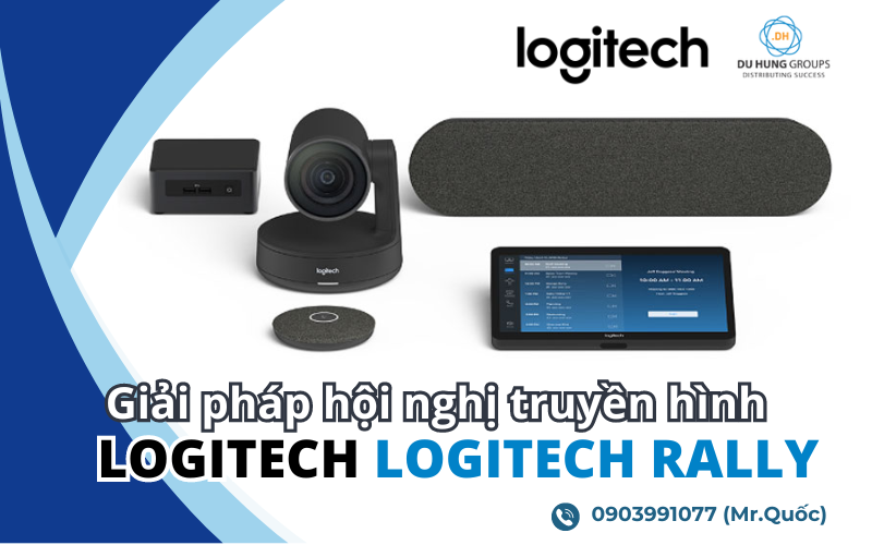Giải pháp hội nghị truyền hình Logitech Rally