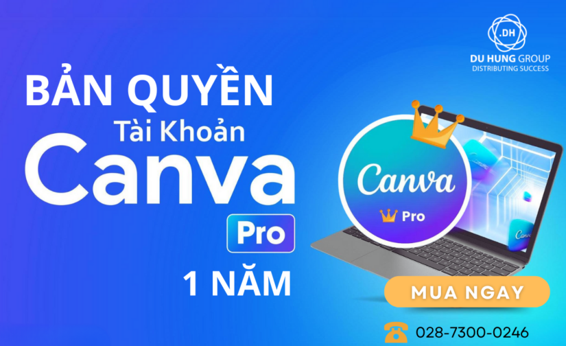 Bản quyền Canva Pro 1 năm giá tốt nhất
