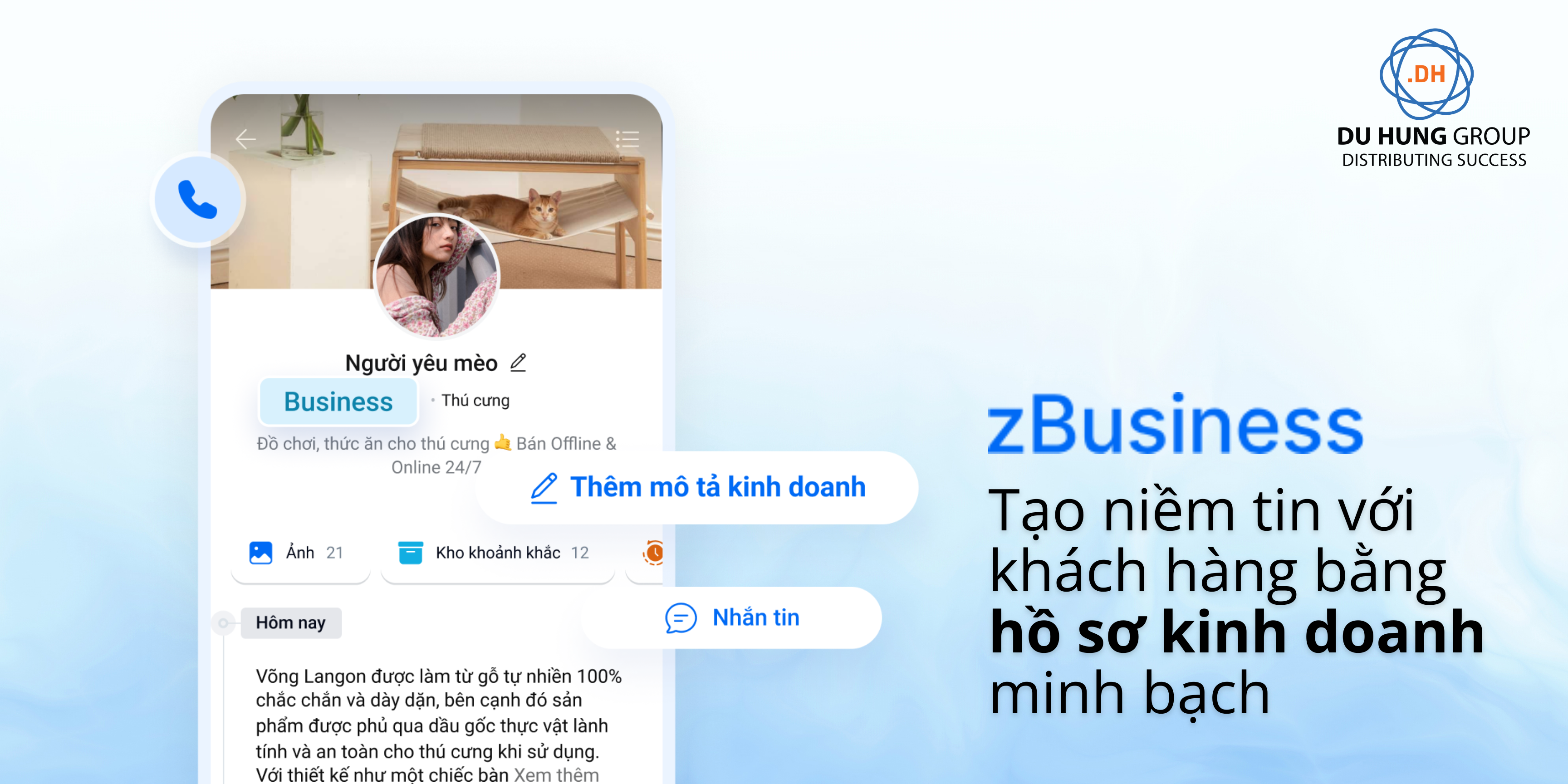 Cách đăng ký Zalo Business giá tốt tại Hà Nội