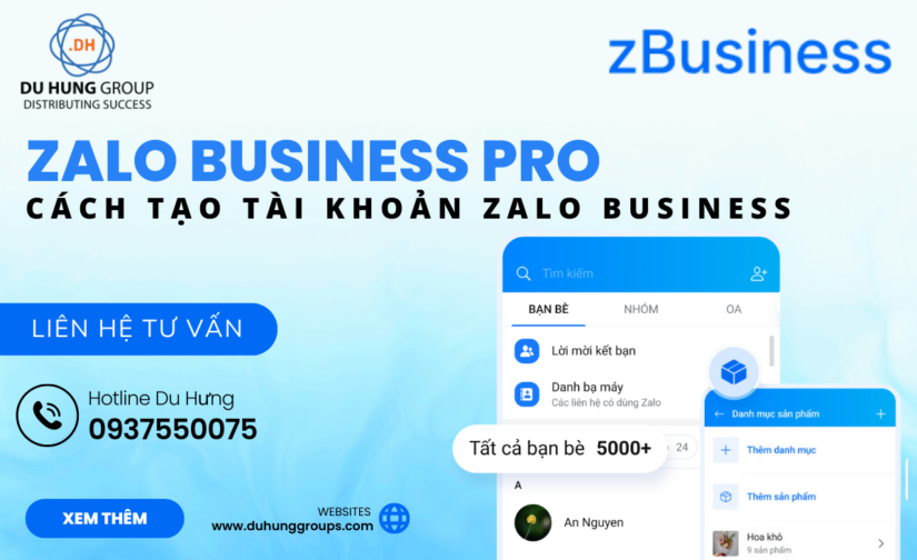 Zalo Business Pro là gì? Cách tạo tài khoản Zalo Business