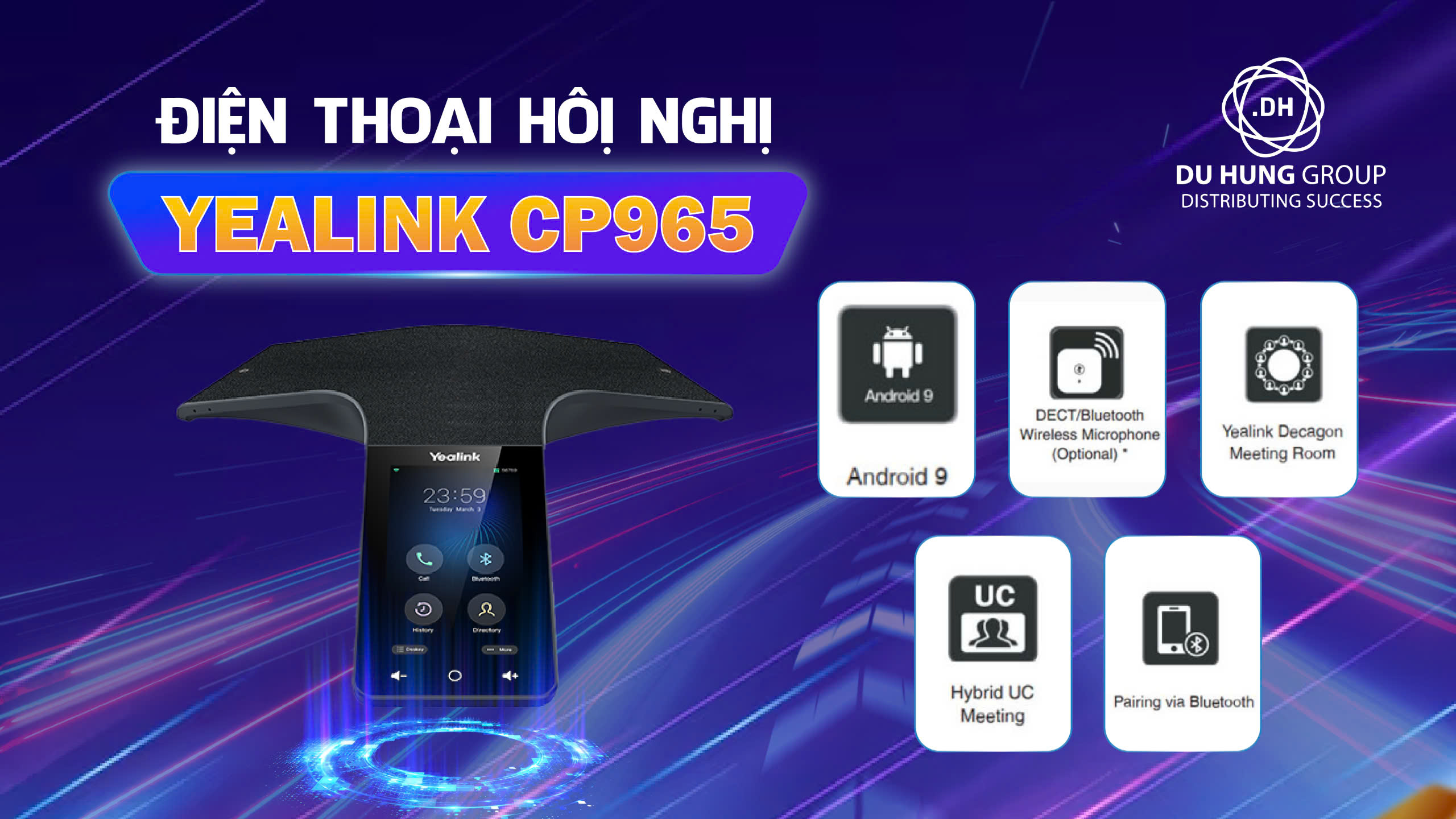 Điện thoại hội nghị Yealink CP965 chính hãng giá tốt nhất