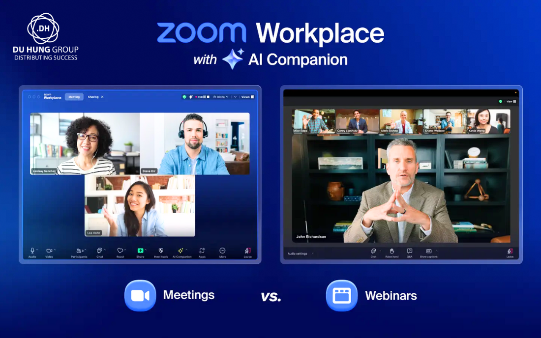 Khi nào nên sử dụng Zoom Meeting hơn là Zoom Webinar