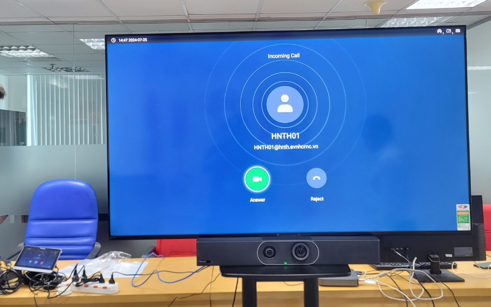 Triển khai Hệ thống hội nghị trực tuyến cho Chi nhánh Tổng công ty Điện lực Thành phố Hồ Chí Minh TNHH - Trung Tâm Chăm Sóc Khách Hàng