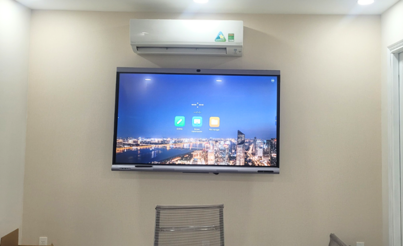 Triển khai màn hình tương tác cho công ty Lê Đỗ Minh Thảo