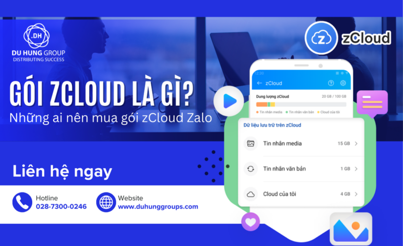 Gói zCloud là gì? Những ai nên mua gói zCloud Zalo