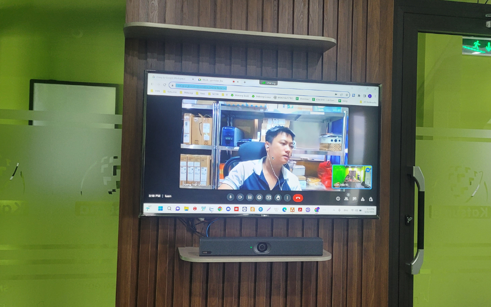 Hệ thống hội nghị trực tuyến cho Công Ty TNHH Thương Mại Và Xây Dựng Phúc An Thạnh