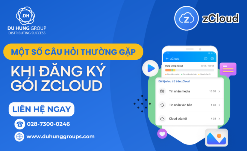 Một số câu hỏi thường gặp khi đăng ký gói Zcloud