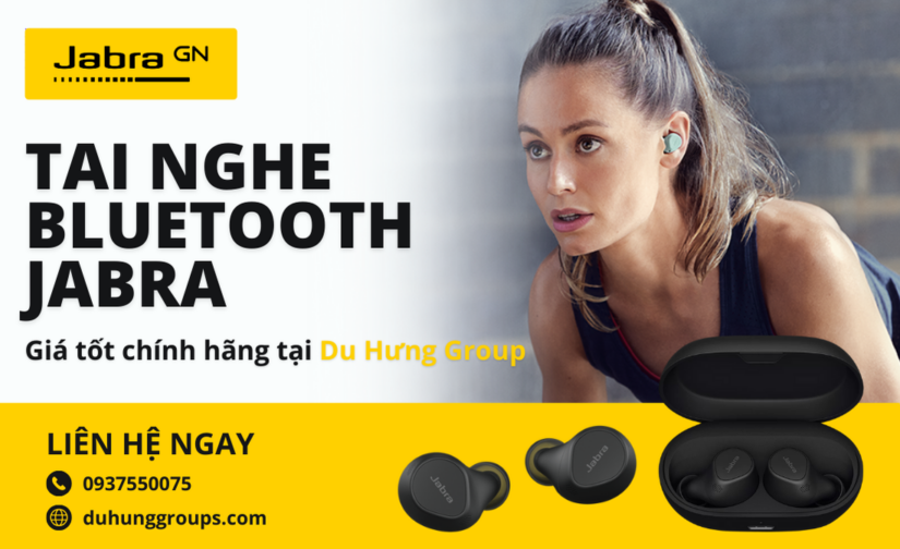 Tai nghe Bluetooth Jabra giá tốt chính hãng tại Du Hưng Group