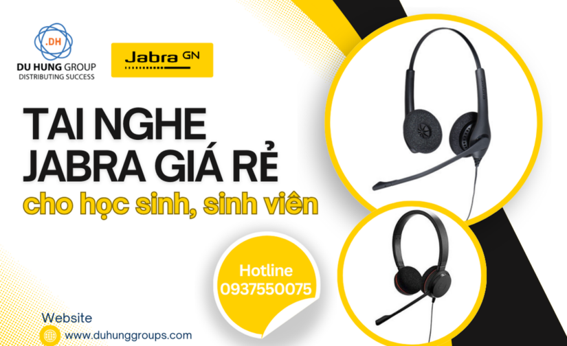 Tai nghe Jabra giá rẻ cho học sinh, sinh viên