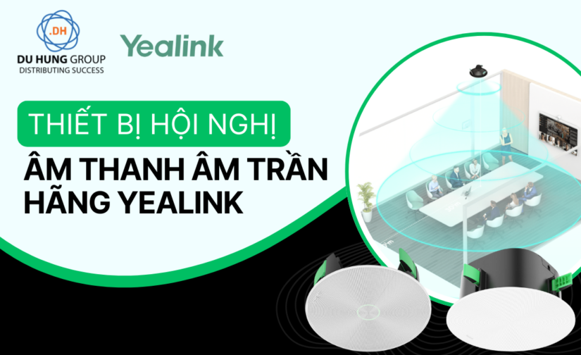 Thiết bị hội nghị âm thanh âm trần hãng Yealink