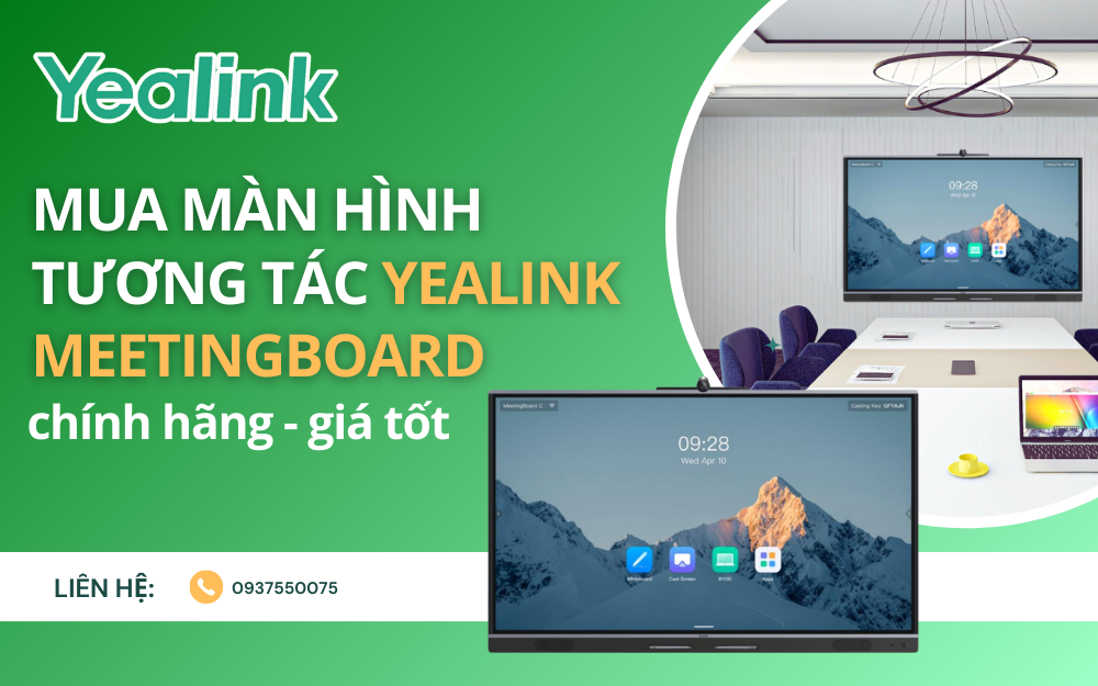 Mua màn hình tương tác Yealink MeetingBoard
