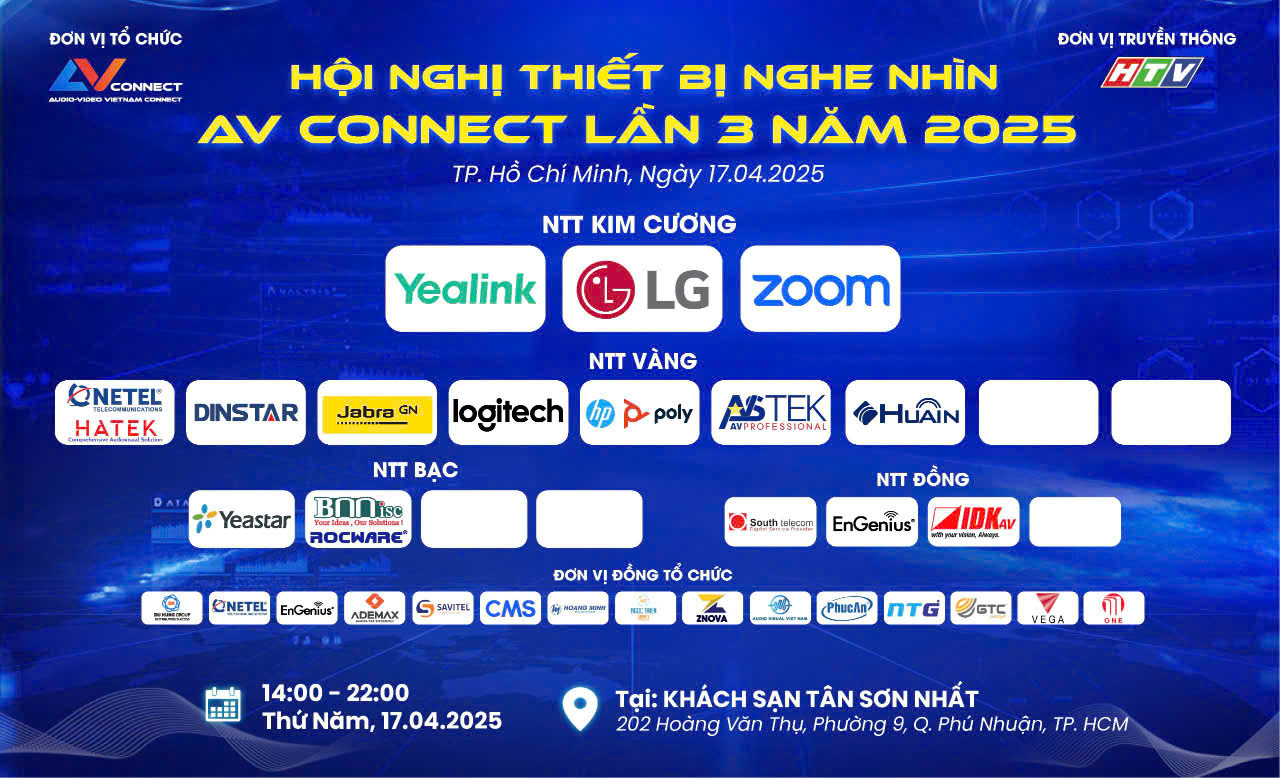 DINSTAR– NHÀ TÀI TRỢ VÀNG SỰ KIỆN AV CONNECT LẦN 3 NĂM 2025