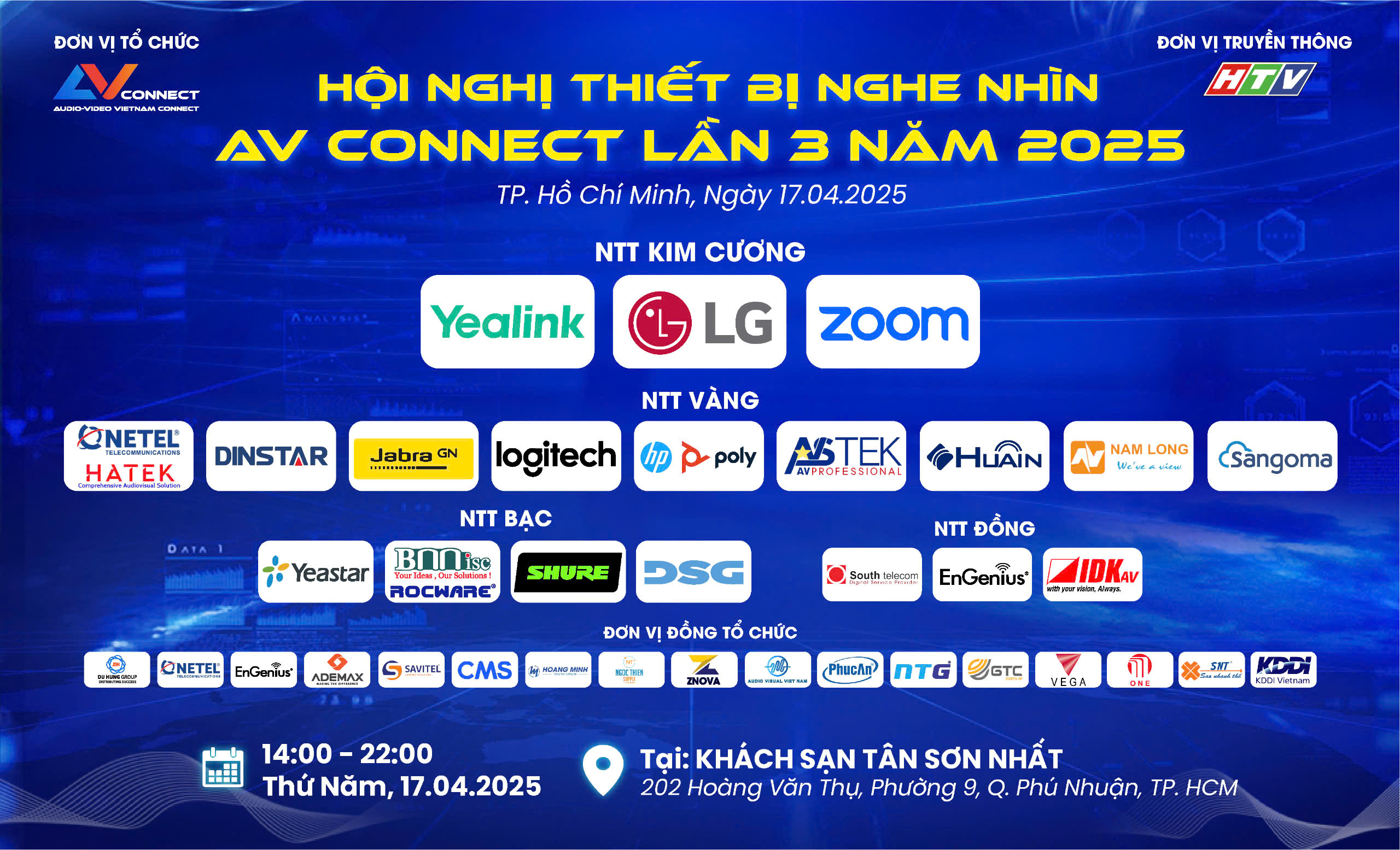 Các đơn vị đồng tổ chức lần 3