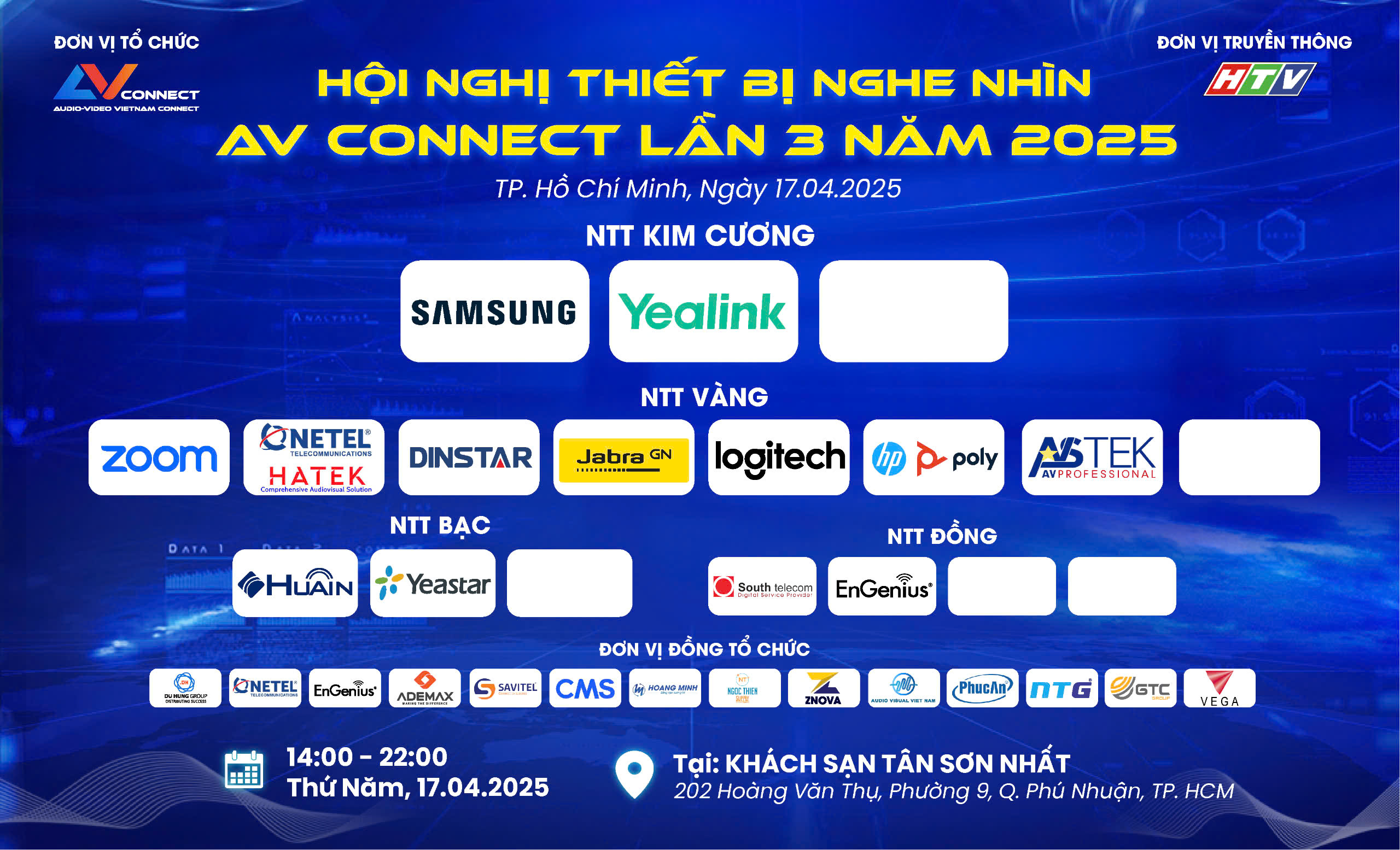 Các đơn vị đồng tổ chức