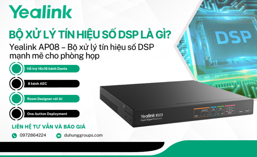 Bộ xử lý tín hiệu số DSP là gì?