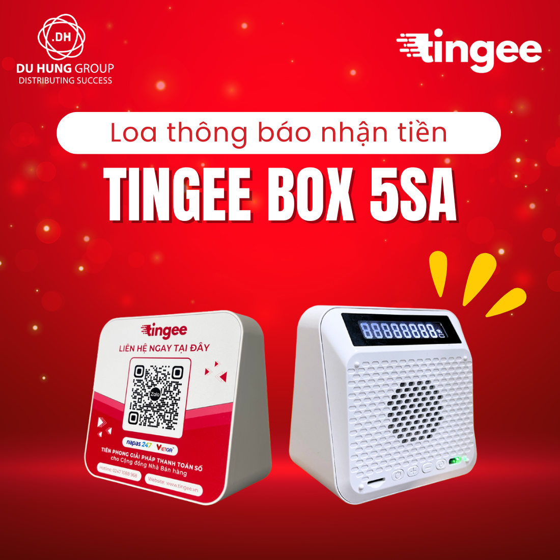 Loa thông báo nhận tiền Tingee Box 5SA (1)