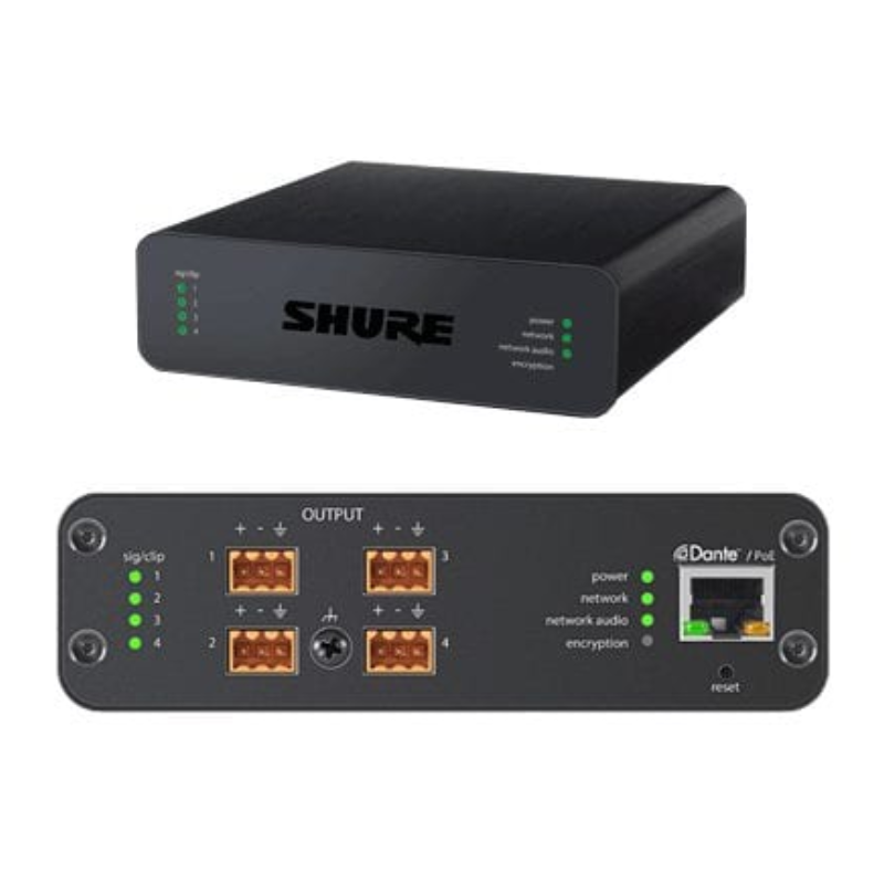 Shure ANI4OUT-BLOCK Audio Network Interface