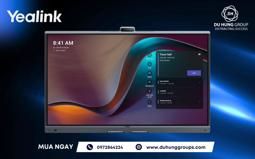 Các dòng màn hình tương tác Yealink--