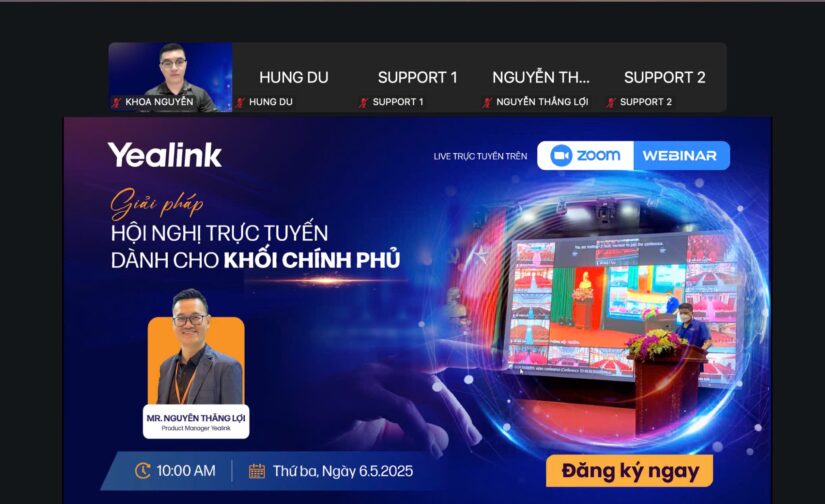 RECAP WEBINAR – GIẢI PHÁP HỘI NGHỊ DÀNH CHO KHỐI CHÍNH PHỦ