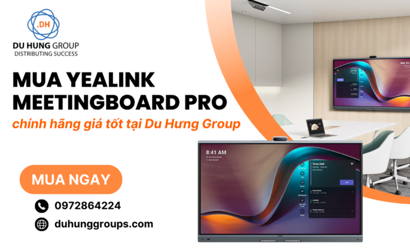 Mua Yealink MeetingBoard Pro chính hãng giá tốt tại Du Hưng Group