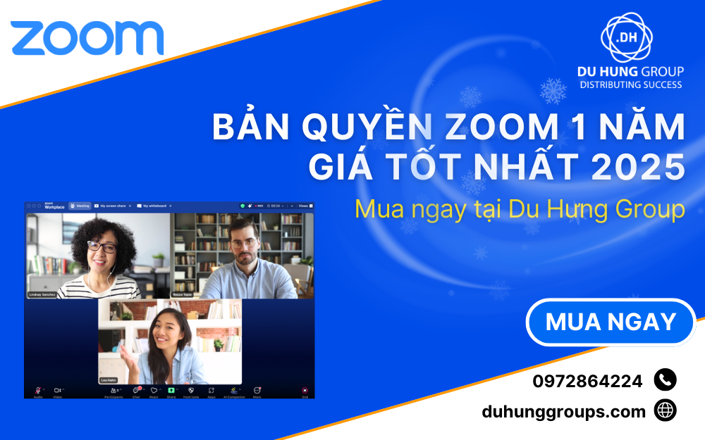 Bản quyền Zoom 1 năm giá tốt nhất 2025