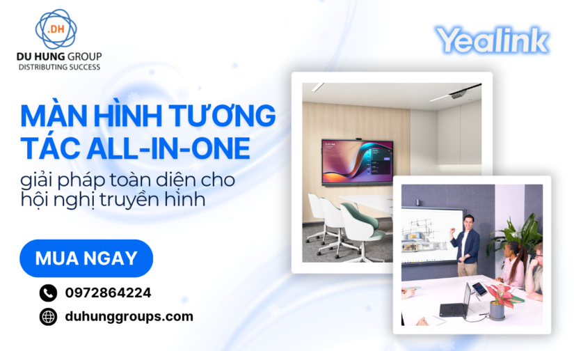 Màn hình tương tác All-in-one giải pháp toàn diện cho hội nghị truyền hình