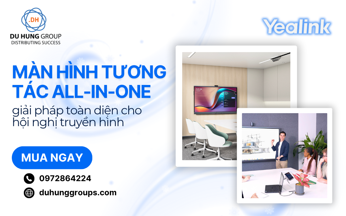 Màn hình tương tác All-in-one giải pháp toàn diện cho hội nghị truyền hình