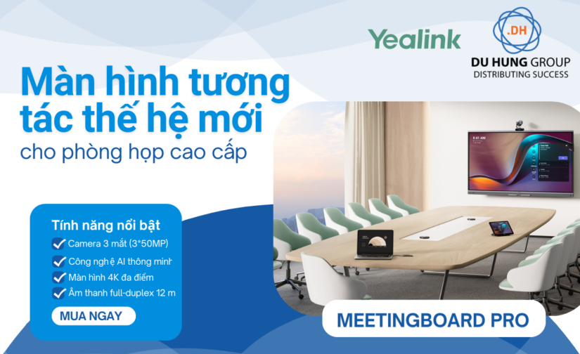Màn hình tương tác thế hệ mới cho phòng họp cao cấp