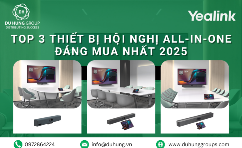 Top 3 thiết bị hội nghị All-in-one đáng mua nhất 2025