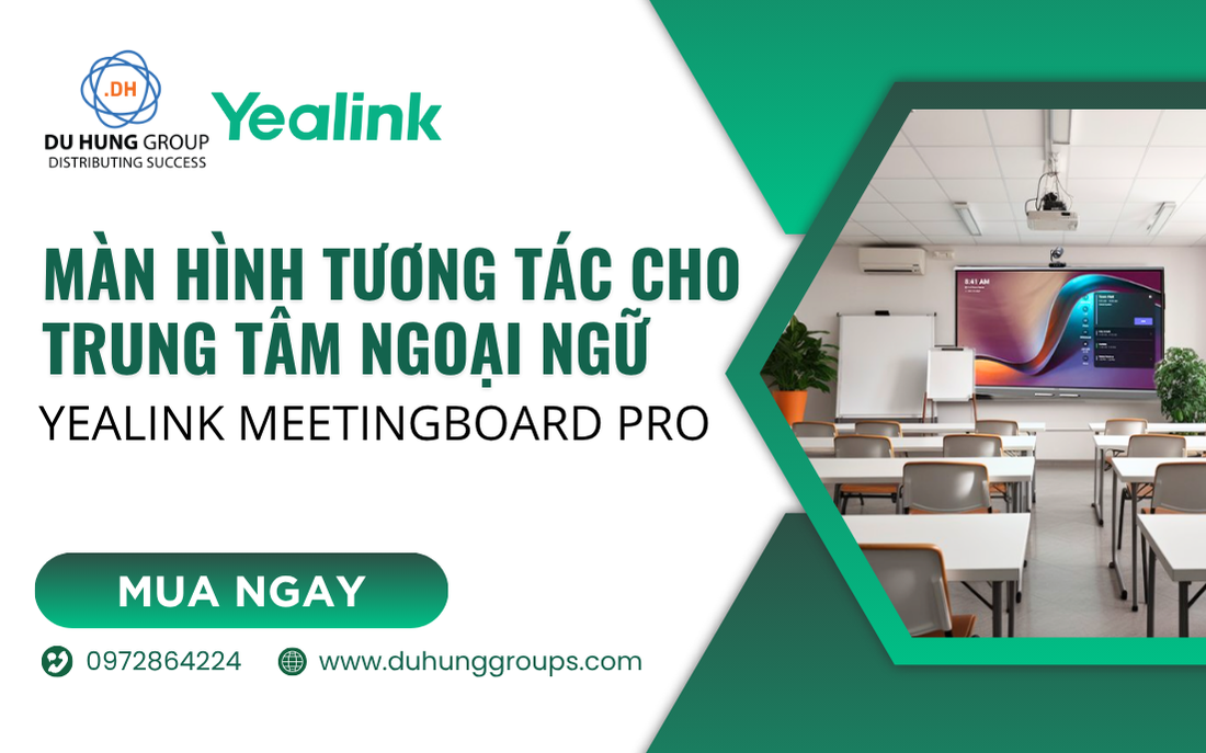 Màn hình tương tác cho trung tâm ngoại ngữ tốt nhất