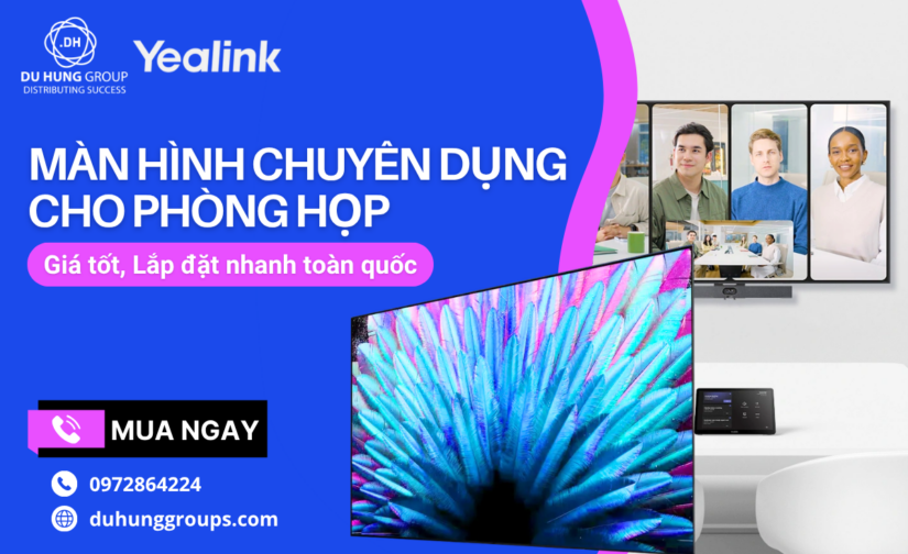Màn hình chuyên dụng cho phòng họp – Giá tốt, Lắp đặt nhanh toàn quốc