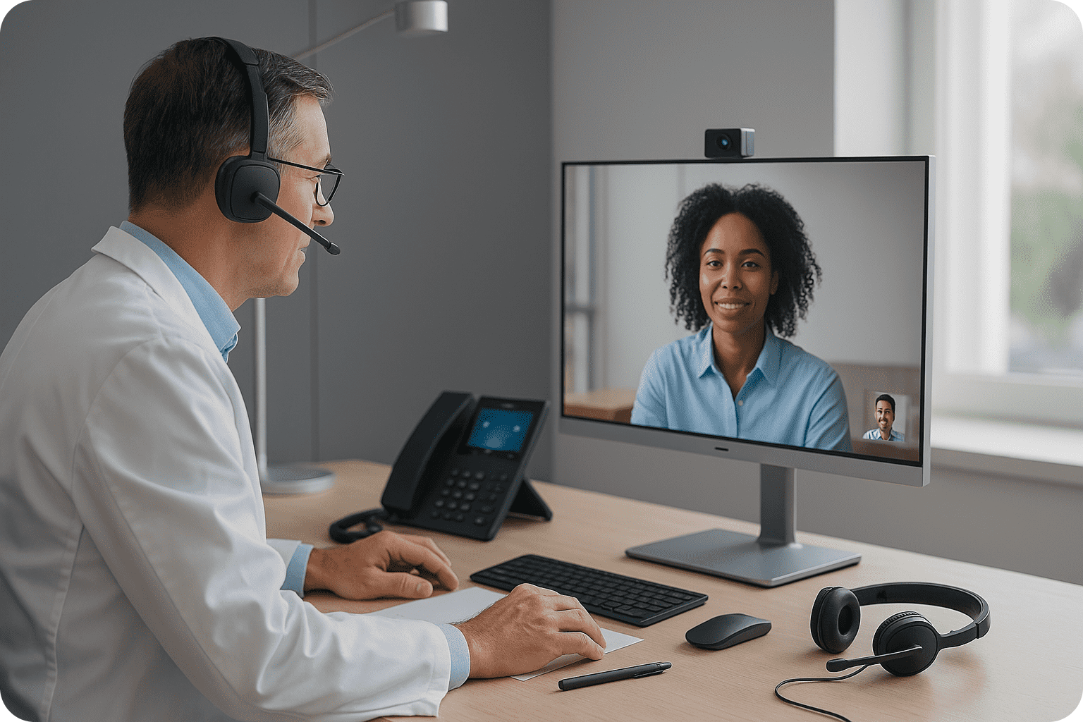 Ứng dụng hội nghị truyền hình Yealink trong lĩnh vực y tế - chăm sóc sức khỏe